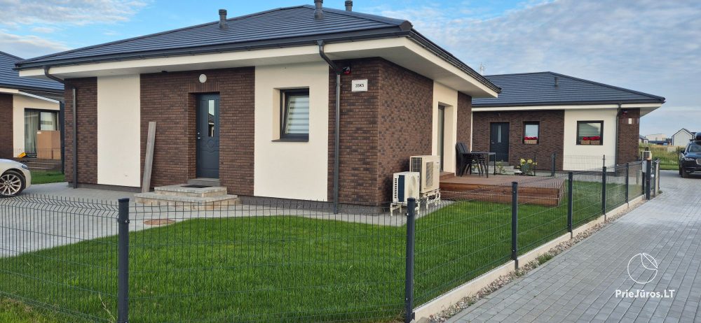 New houses with two bedrooms for rent near the sea in Palanga, in Kunigiskiai - 1