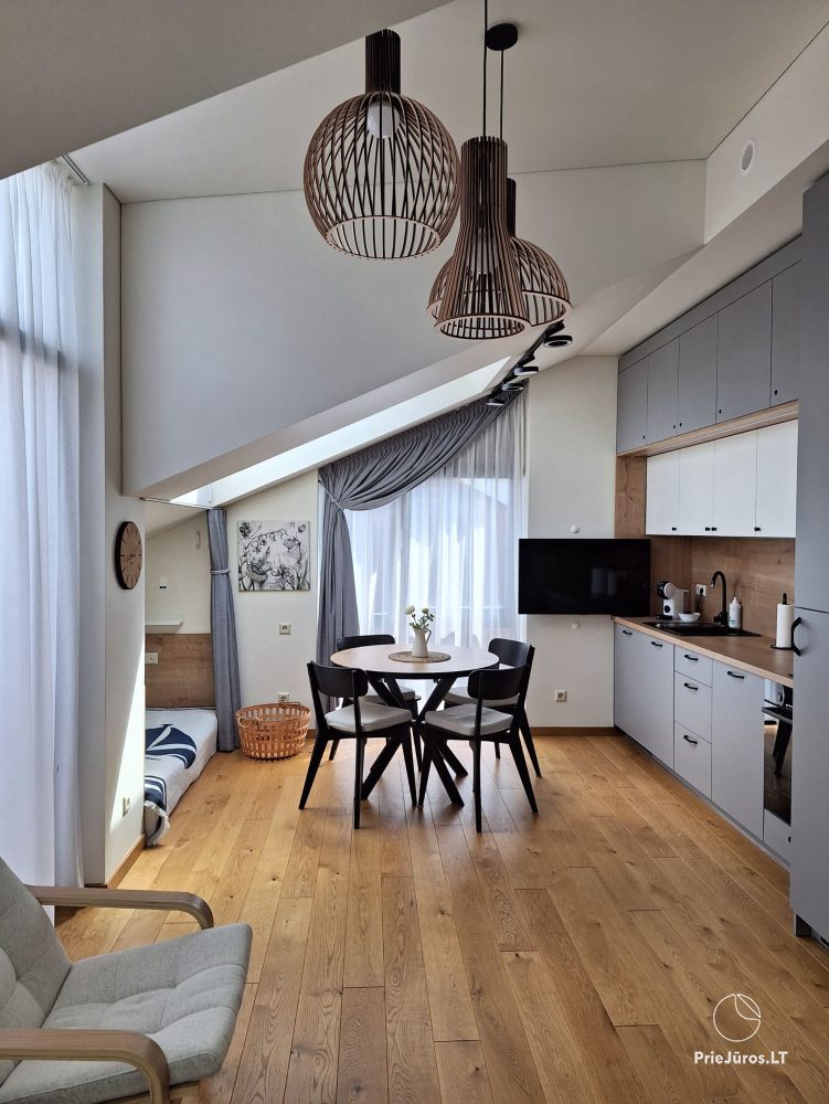 New apartments! In Mariău Vētrungė quarter, near the pine forest and the lagoon!