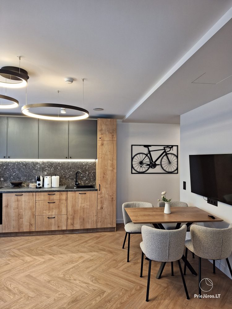 Newly equipped apartments on Vanagupės st. In the Santiago project
