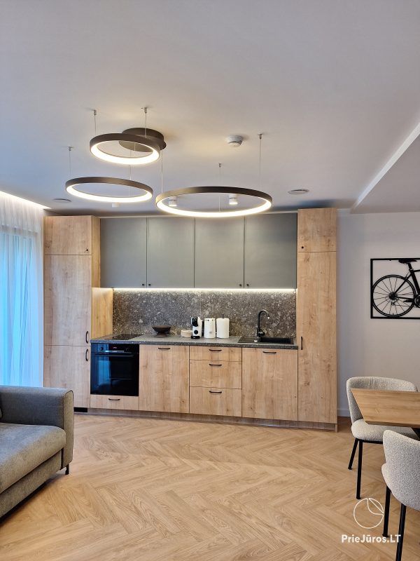Newly equipped apartments on Vanagupės st. In the Santiago project