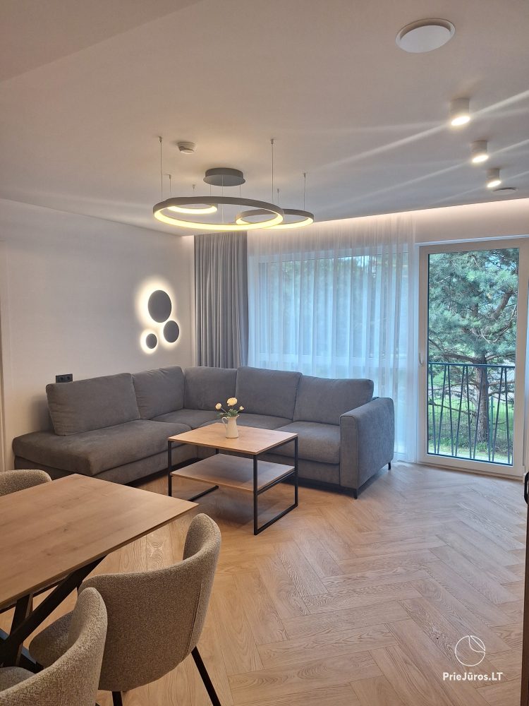 Newly equipped apartments on Vanagupės st. In the Santiago project