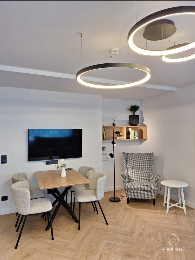 Newly equipped apartments on Vanagupės st. In the Santiago project
