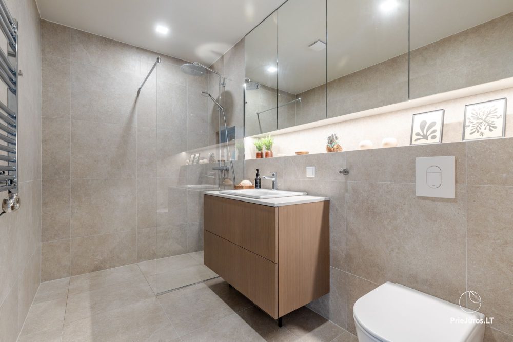 Modern 4-room apartment in Nida for up to 5 guests