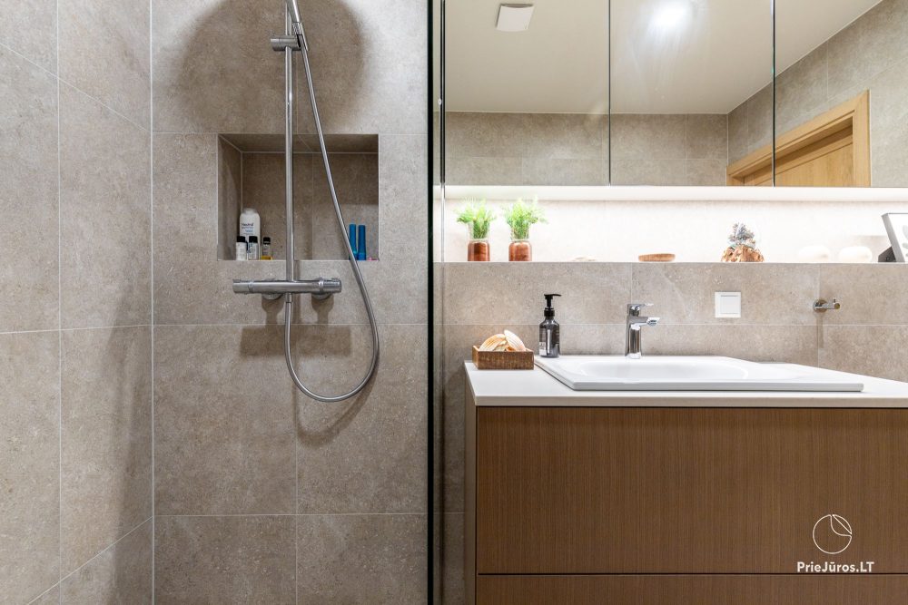 Modern 4-room apartment in Nida for up to 5 guests