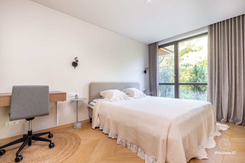 Modern 4-room apartment in Nida for up to 5 guests