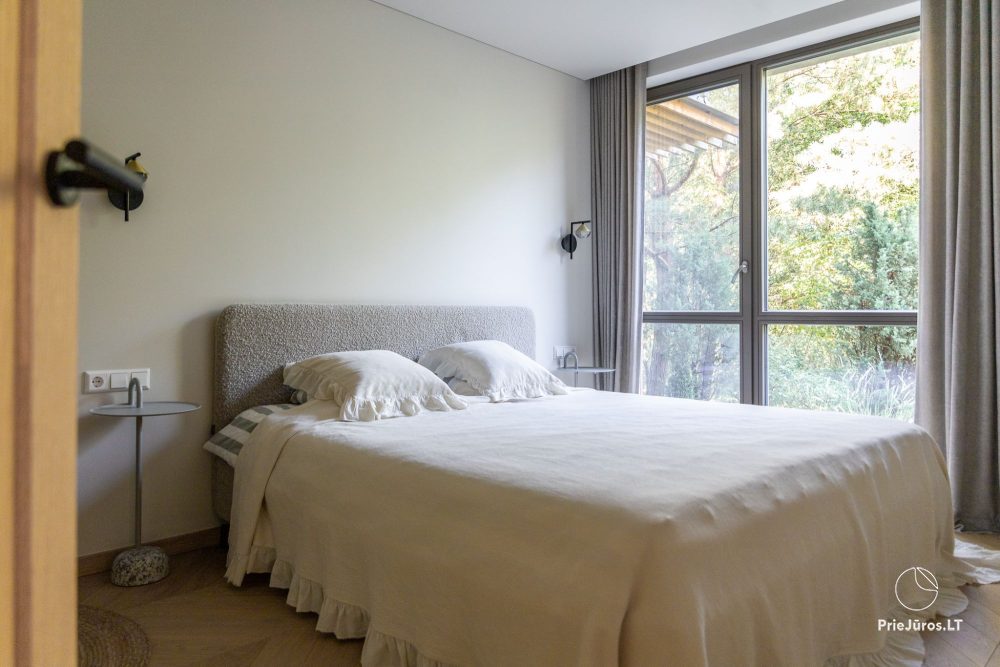 Modern 4-room apartment in Nida for up to 5 guests