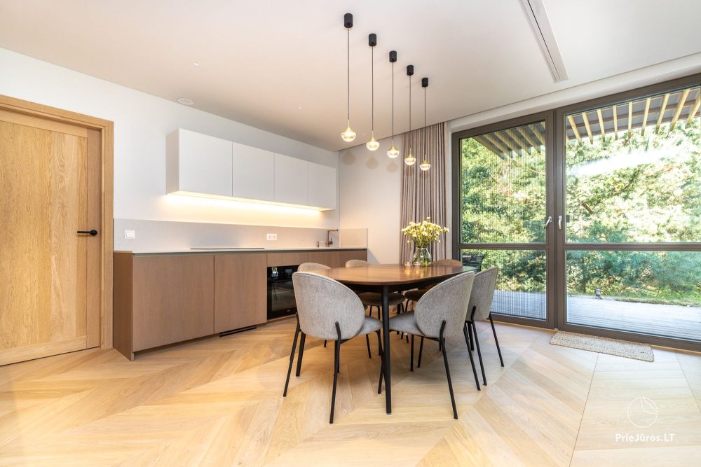 Modern 4-room apartment in Nida for up to 5 guests