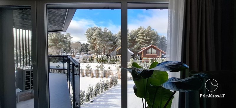 Apartments “Be Active” with a spacious balcony and a view to the pine forest