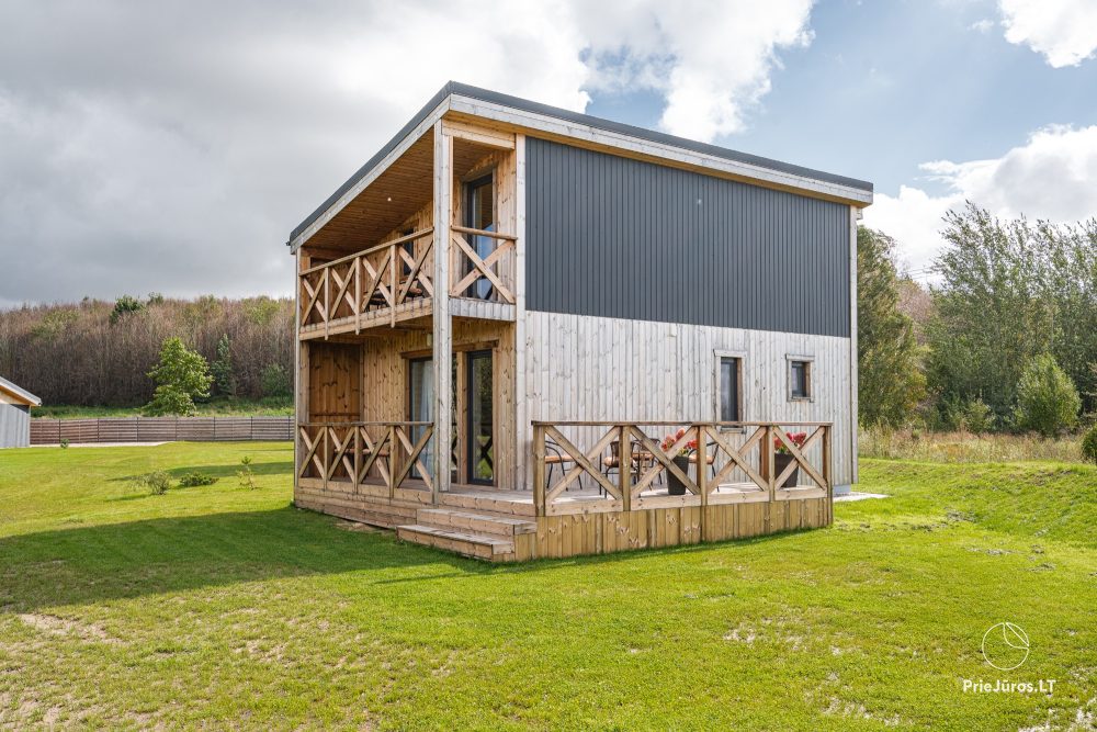 Accommodation near the river Akmena
