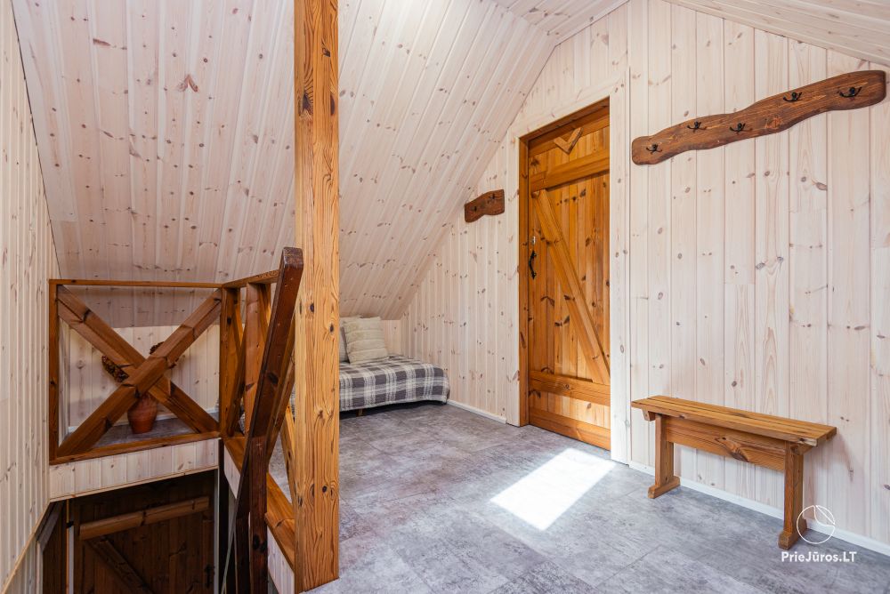 Accommodation near the river Akmena