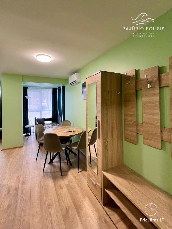 Cozy 1-room apartments in Šventoji