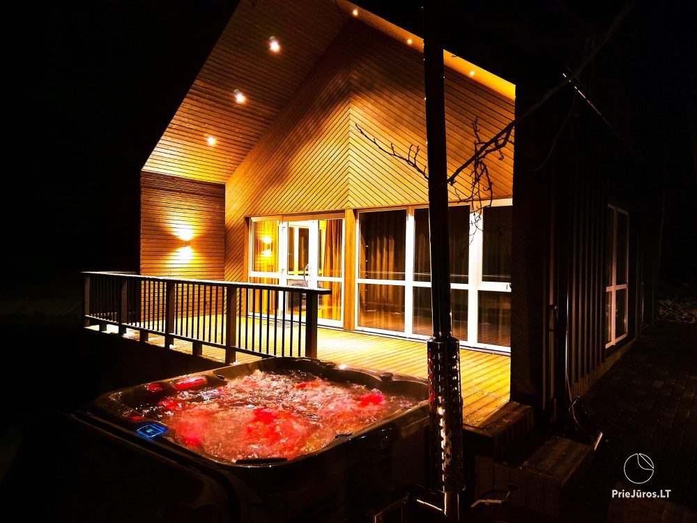 Župė dream house with jacuzzi and sauna