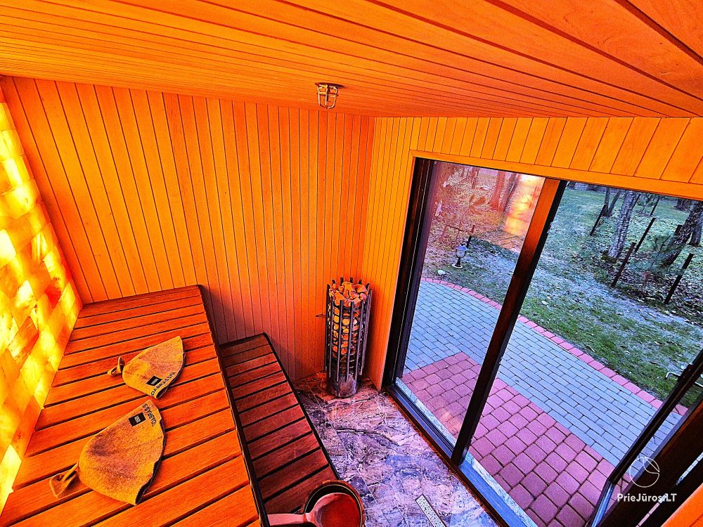 Župė dream house with jacuzzi and sauna