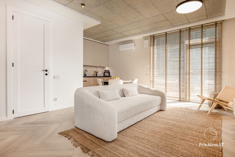 “Alaïa” apartments in Kunigiškiai with heated pool and jacuzzi