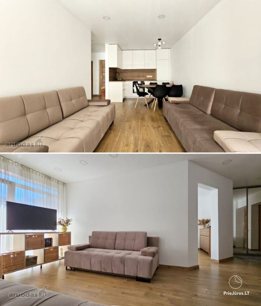 2-room apartment for rent in Palanga