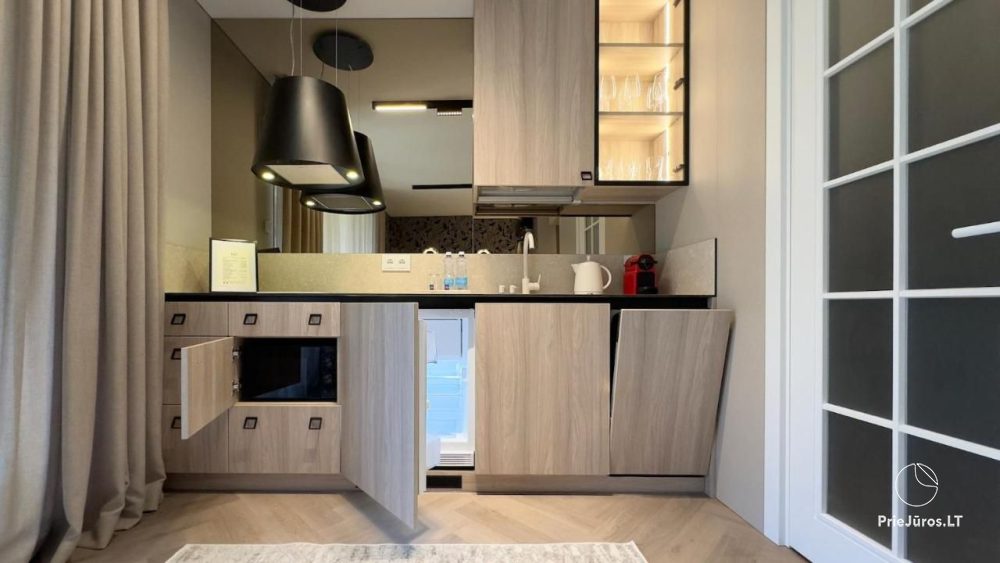 Hill Garden studio apartments in Kunigiškiai