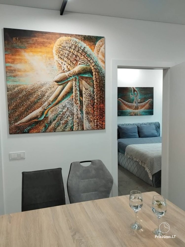 Apartments for rent in Palanga Vanagupė. To the sea - 5 min.