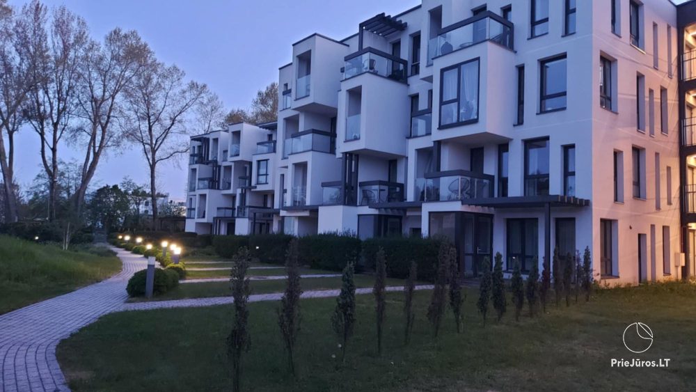 Новые апартаменты «BALTASIS KIRAS», 50 м до дюн! Аренда апартаментов в Швянтойи