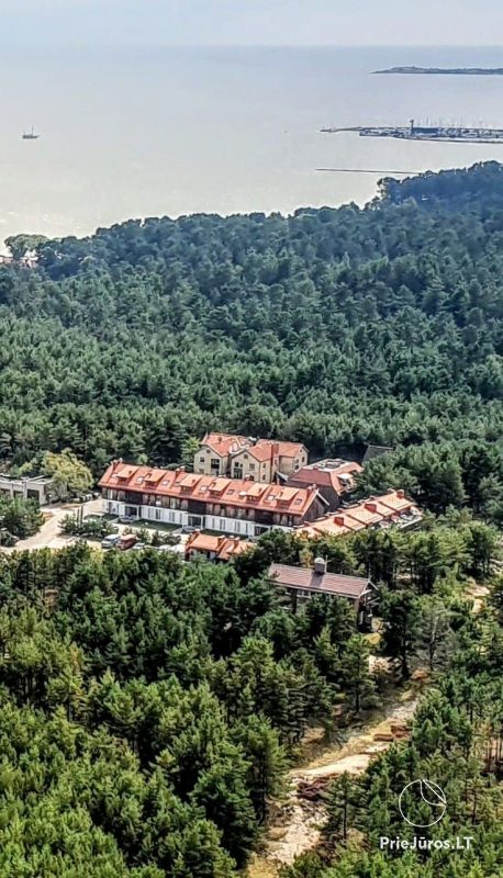 3-room apartment in Nida near the forest, separate entrance, courtyard