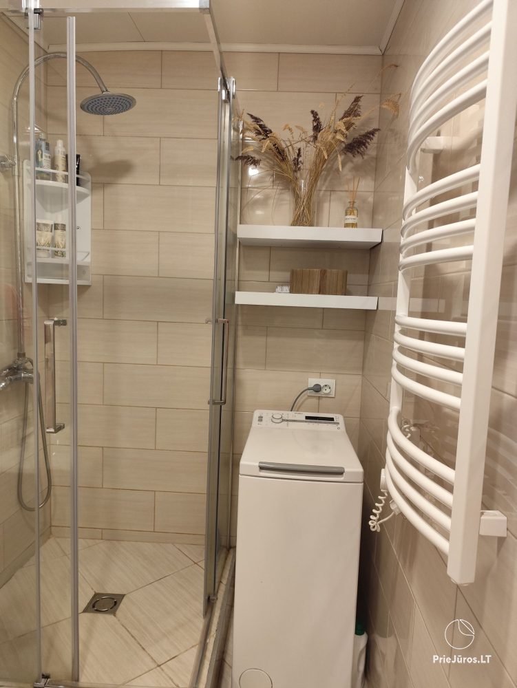 2-room apartments in Nida near the forest, private entrance, courtyard
