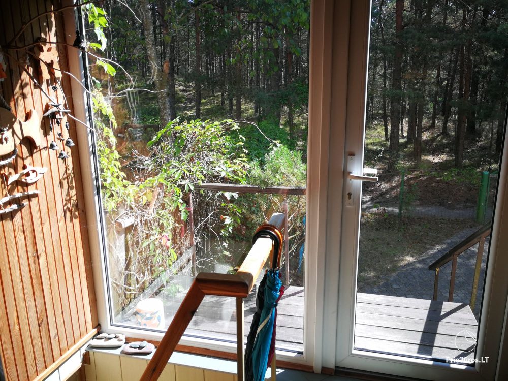 2-room apartments in Nida near the forest, private entrance, courtyard