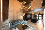 Three-bedroom apartment, Loft style, over 2 floors.