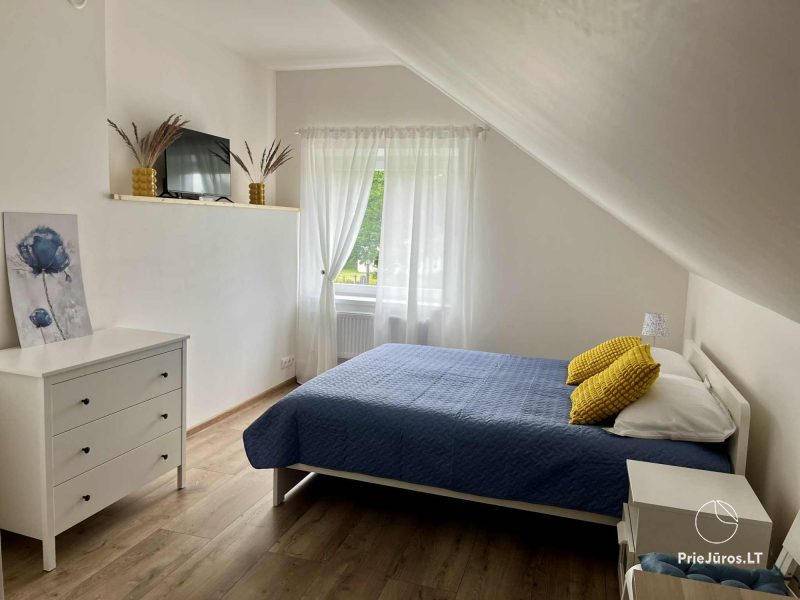 Double rooms for rent in Šventoji in a quiet location