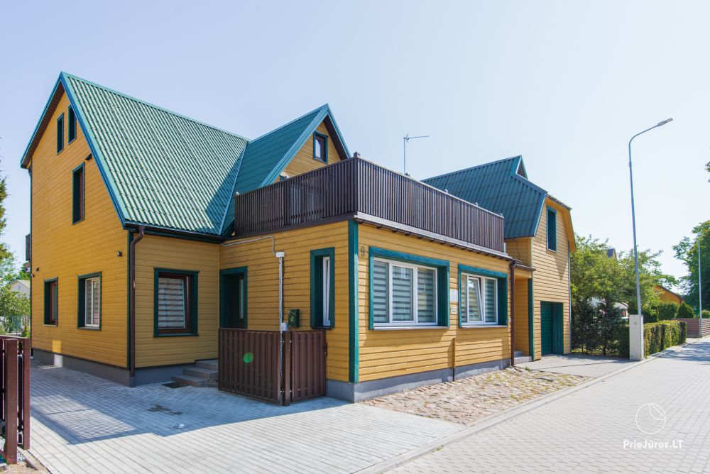 Double rooms for rent in Palanga