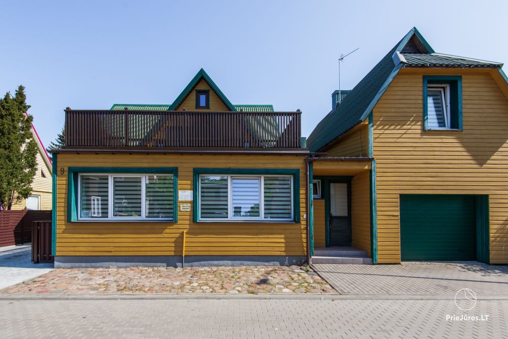 Double rooms for rent in Palanga