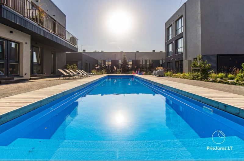 New Apartment Alan Loftas in Palanga with a heated swimming pool