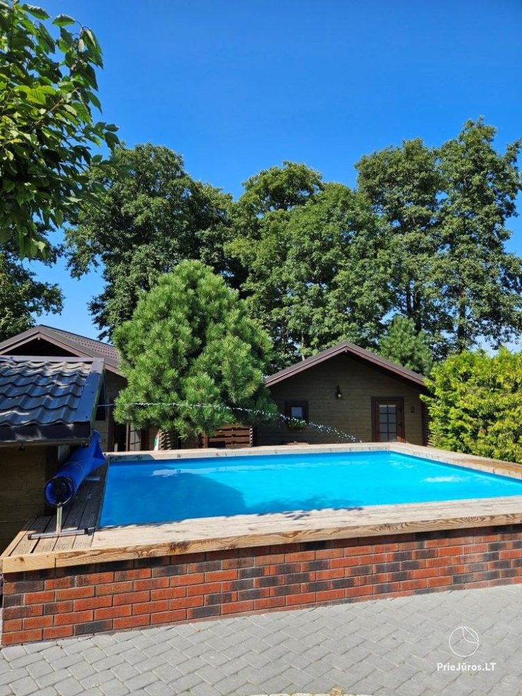 Домик в Паланге (Кунигишкяй), на базе отдыха «Baure» - 1