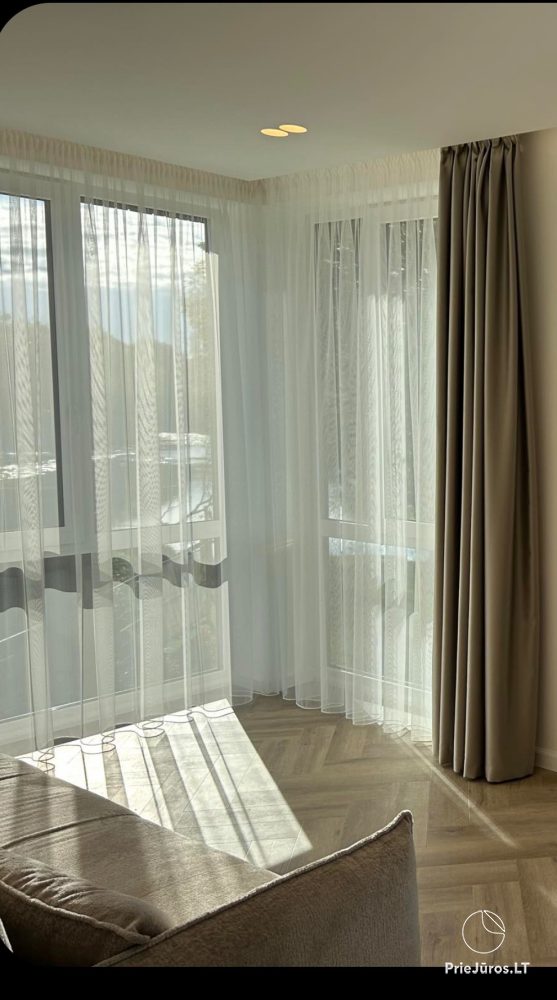 Park Apartments in Central Klaipėda. New, Cozy 3-Room Apartment with Lake View, Near the Old Town.