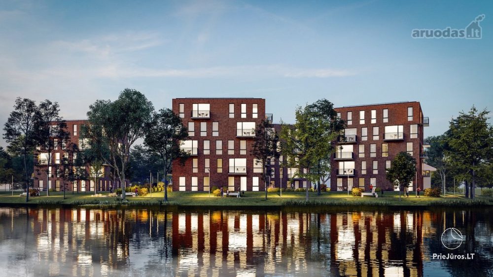 Park Apartments in Central Klaipėda. New, Cozy 3-Room Apartment with Lake View, Near the Old Town.