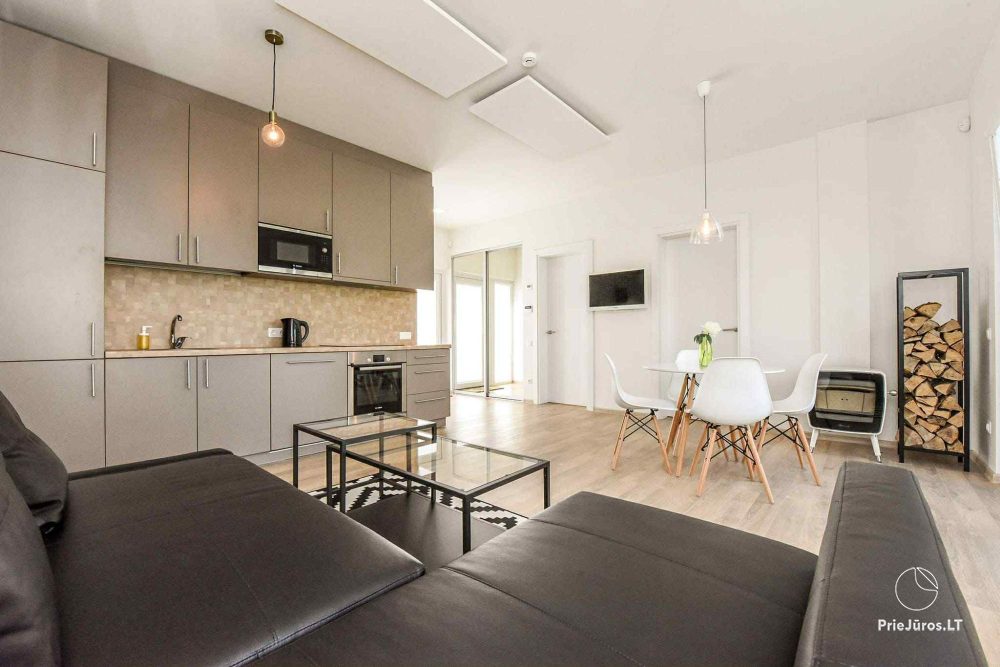 House rental in Kunigiškės with terrace and hot tub. - 1