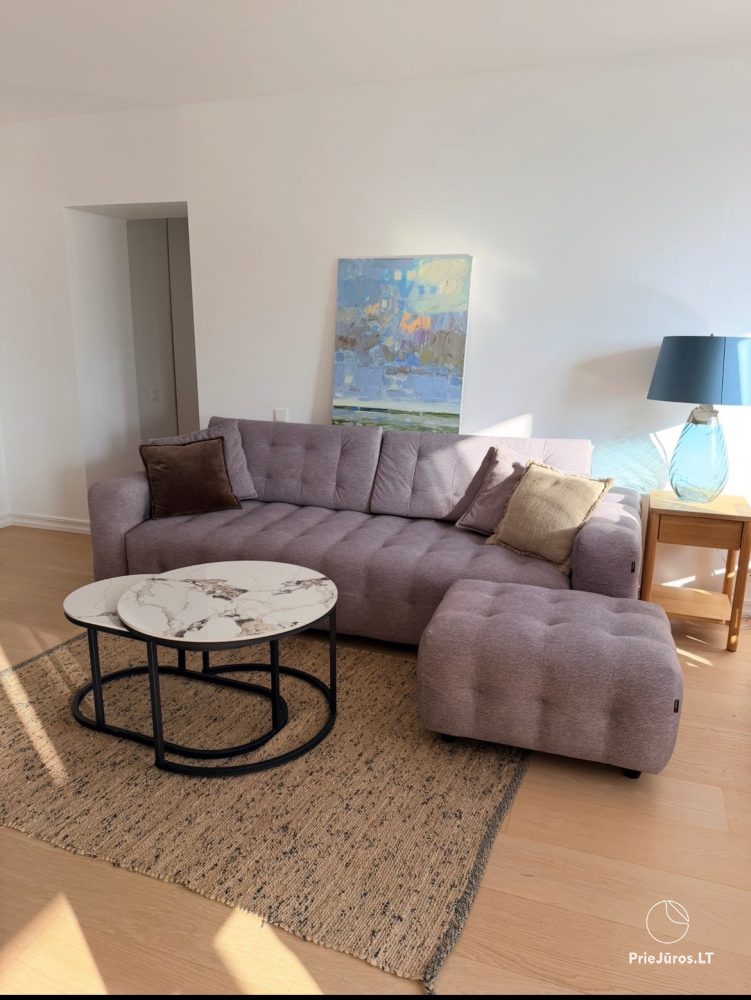 Bright and Spacious Apartment Rental in the Center of Nida