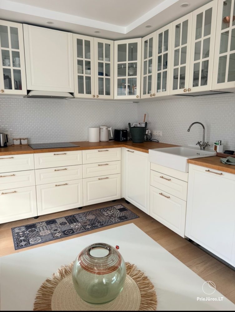 Bright and Spacious Apartment Rental in the Center of Nida