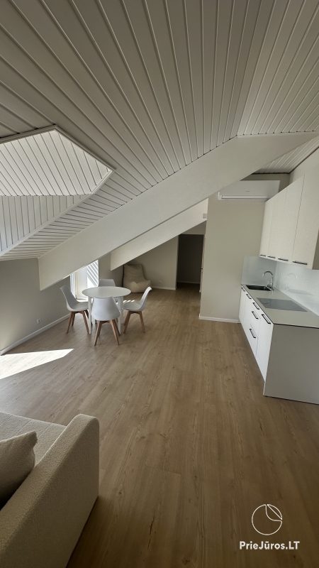 Apartment rental in Juodkrante