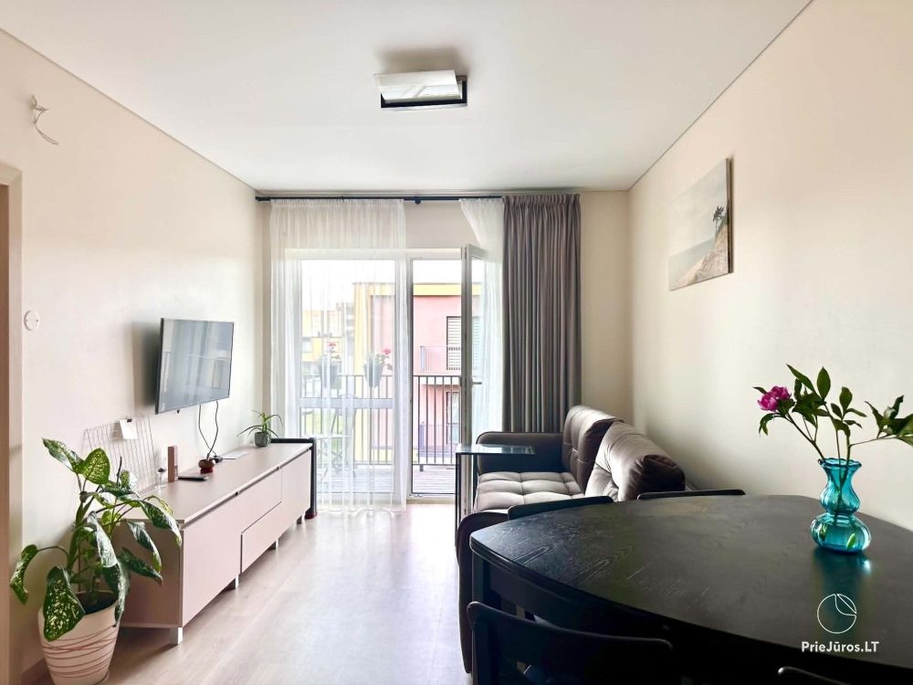 For long-term and short-term rental - Cozy and modern 2-room apartment in Palanga