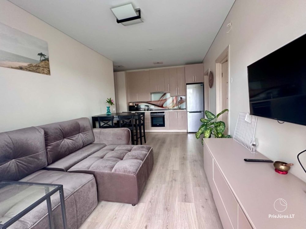 For long-term and short-term rental - Cozy and modern 2-room apartment in Palanga