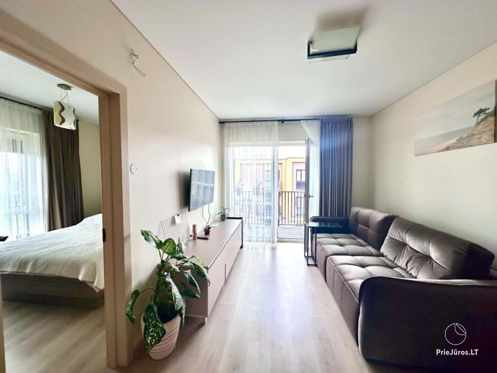 For long-term and short-term rental - Cozy and modern 2-room apartment in Palanga