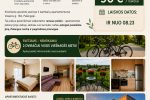 Cozy 2-room apartments in Palanga | Free 2 bicycles
