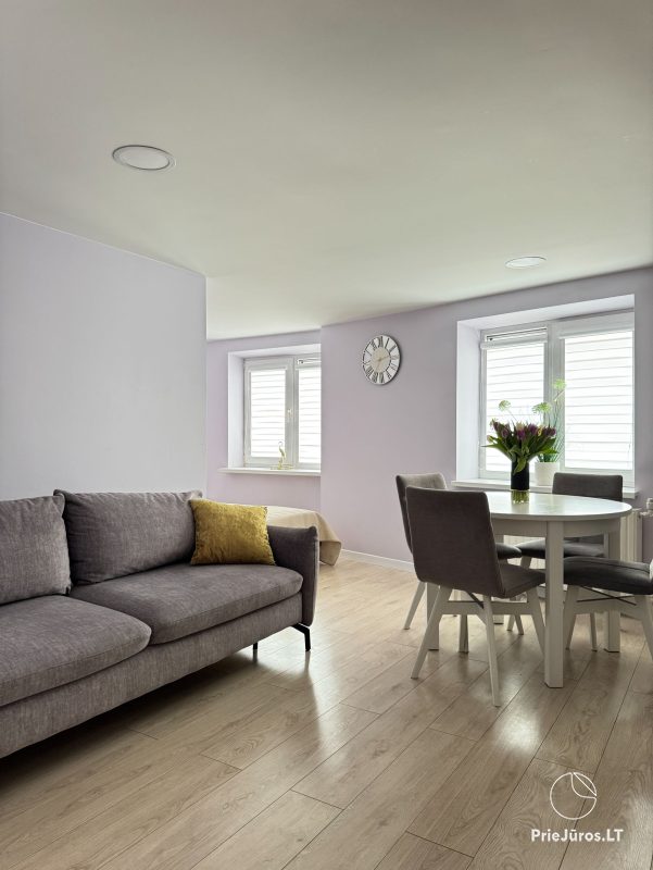 2-room apartment in the heart of Palanga! Max. 6 people. Quiet location near Basanavičius St.