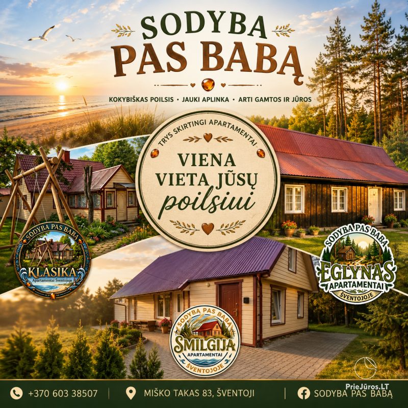 Homestead “PAS BABĄ” in Šventoji