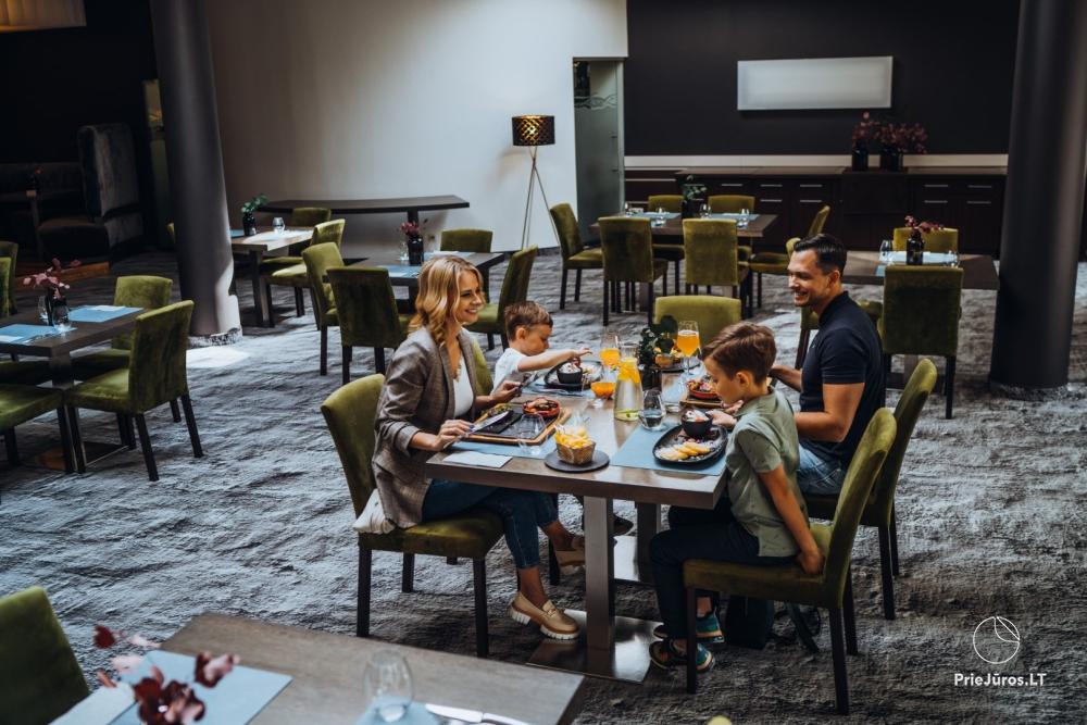 Hotel in Palanga Gabija ****: restaurant, SPA center, conference hall