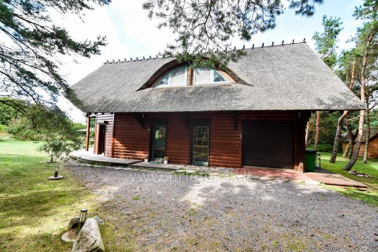 Hunters House Rent in Butinge by the sea, with a beach volleyball court. - 1