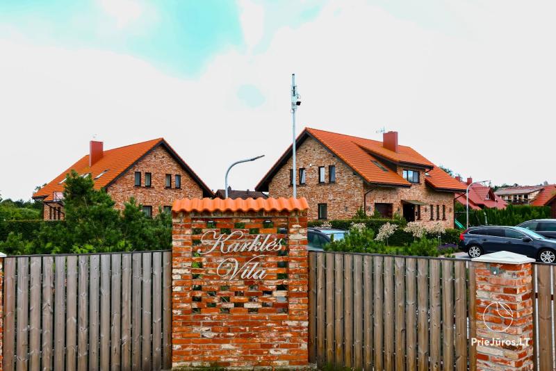 Holidays in Karklė - rooms, villas and sauna for rent