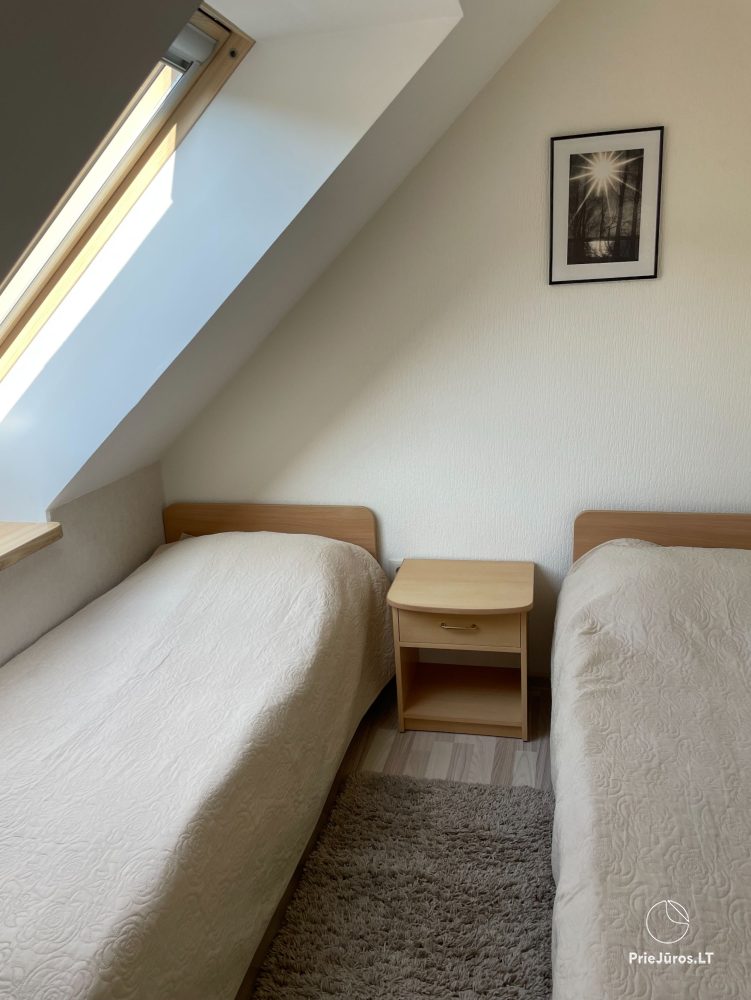 Three rooms flat for rent in Curonian Spit