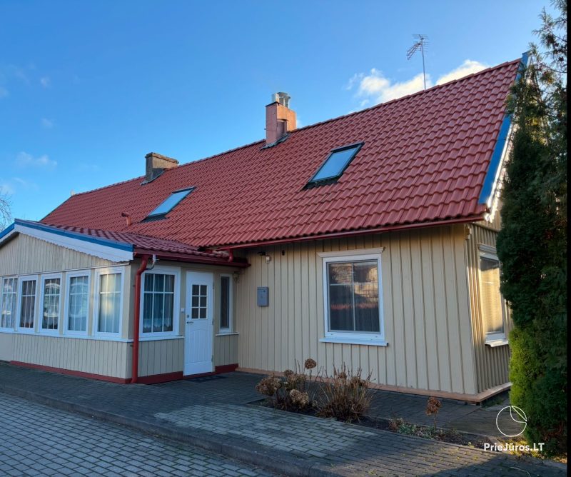 Three rooms flat for rent in Curonian Spit