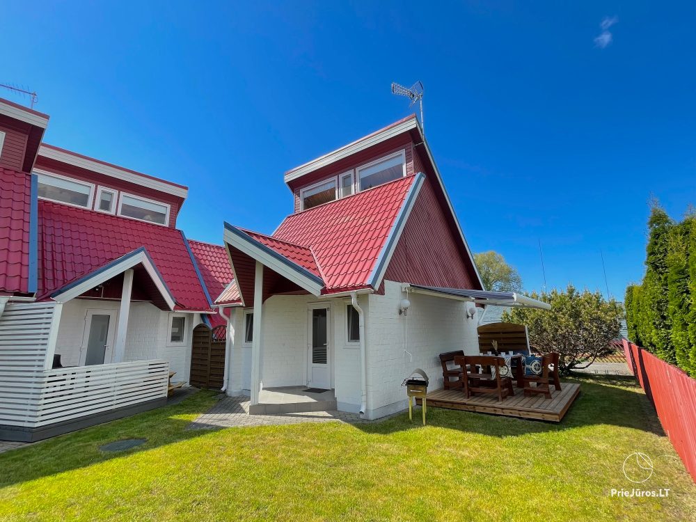 Holiday cottages for rent in Sventoji at the baltic sea in Lithuania