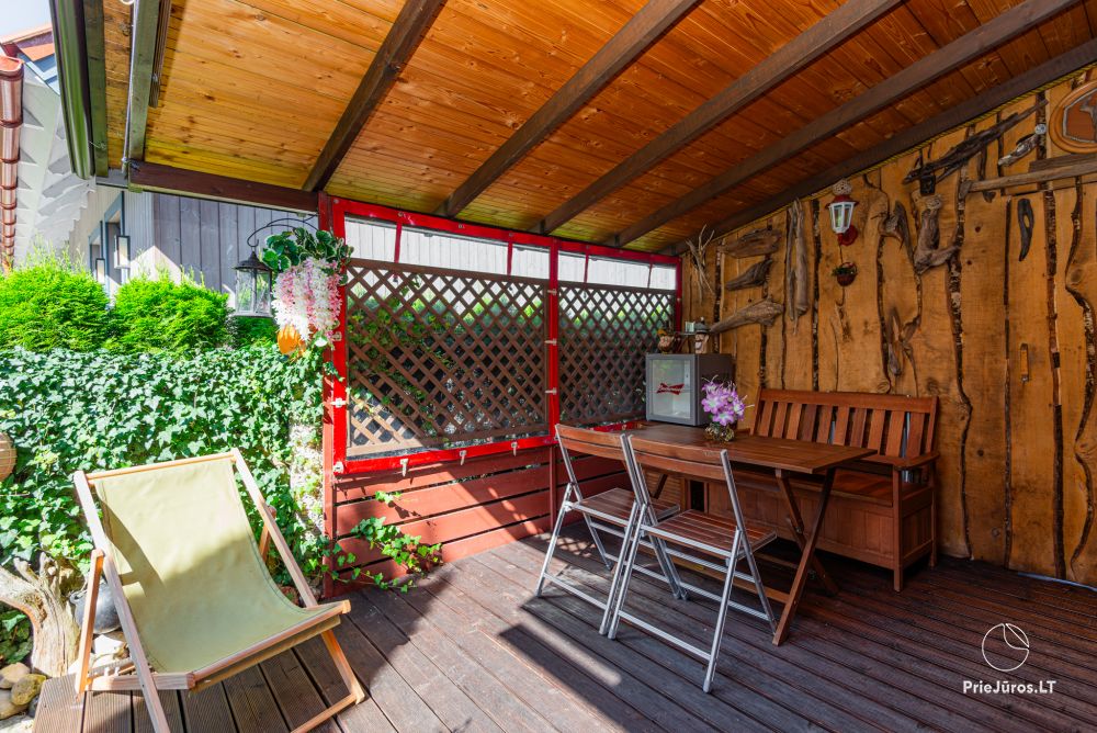 Single-room flat in Nida in ethnographical house “Pas Mecislova”